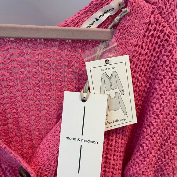 Pink Reversible Sweater - Picture 3 of 3